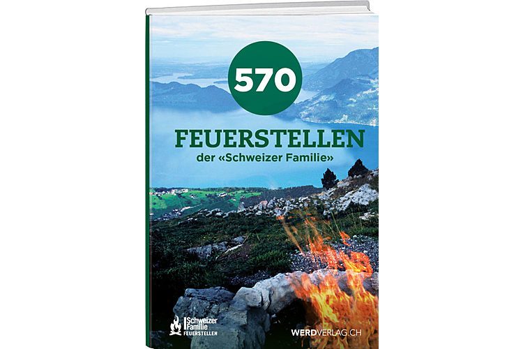 Buch-Tipp: Mehr Tipps finden sich im Buch «570 Feuerstellen der «Schweizer Familie»». Regionenweise werden die bekannten Grillplätze der Zeitschrift mit vielen Zusatzinfos vorgestellt. «570 Feuerstellen der «Schweizer Familie»», Werd Verlag, 2019, ca. 43 Fr.
