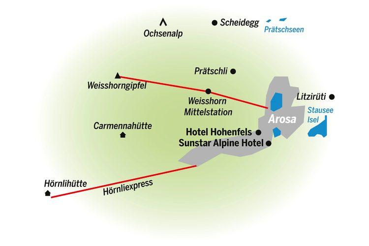 Not just a winter sports destination: Arosa offers families something special all year round.