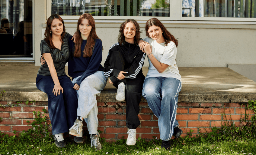 Glück und Freundschaft: vier Freundinnen erzählen