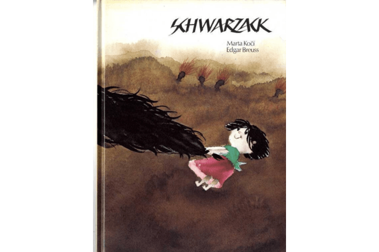 Marta Koci e Edgar Breuss: Schwarzack. Nordsüd, 1981, 32 pagine. (Il libro è purtroppo fuori catalogo, ma è ancora disponibile di seconda mano).