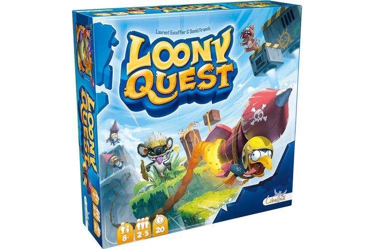 For fans of computer worlds Loony Quest The makers of "Loony Quest" have copied this from computer games: just like there, you have to fight your way through the levels of seven fantasy worlds, but not with a joystick or mouse, but with a transparent film and pen. "Loony Quest" is a colouring game, but you don't have to be able to colour. Instead, the aim is to hit the objects in a picture as accurately as possible from a distance just by looking at them comparatively. A square game board with a template of a dungeon or landscape in the centre is placed in the box. Each player must then draw paths past obstacles and enemy creatures or mark objects with a pencil on a foil in their place. Each foil is then placed congruently on the game board, compared and points are scored. "Loony Quest" by Laurent Excoffier and David Franck Colouring game for 2 to 5 players aged 8 and over Playing time: approx. 20 minutes Price: Fr. 33.90 Libellud www.asmodee.com