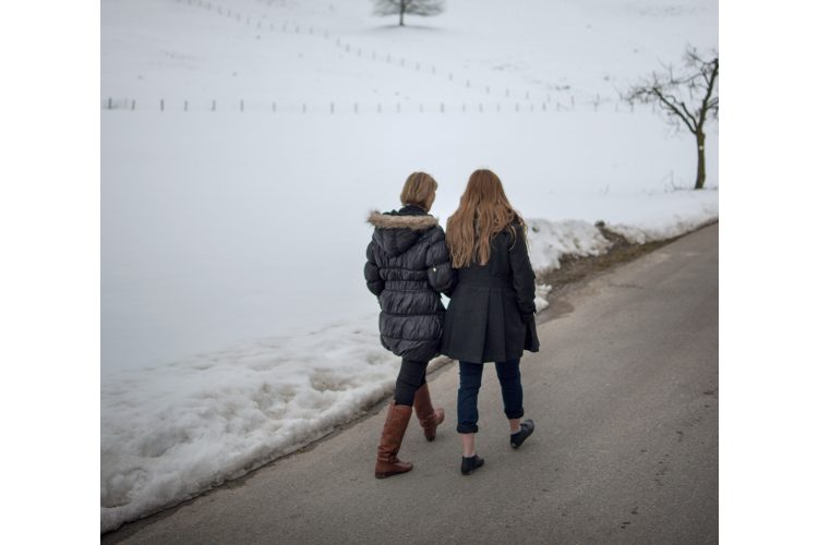 Sulla strada giusta: Karin Danner visitava Viola ogni settimana a Littenheid.