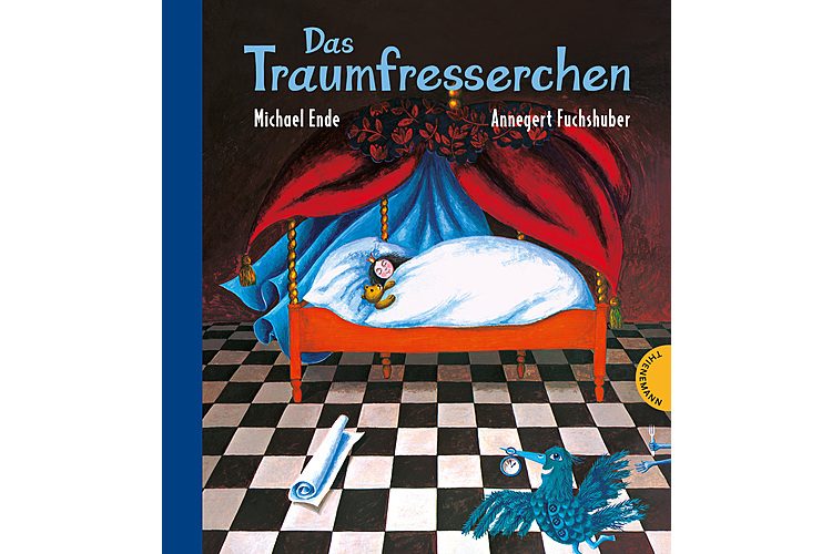 Michael Ende/Annegert Fuchshuber : Le mangeur de rêves. Thienemann 1978. Environ 20 francs. A partir de 4 ans