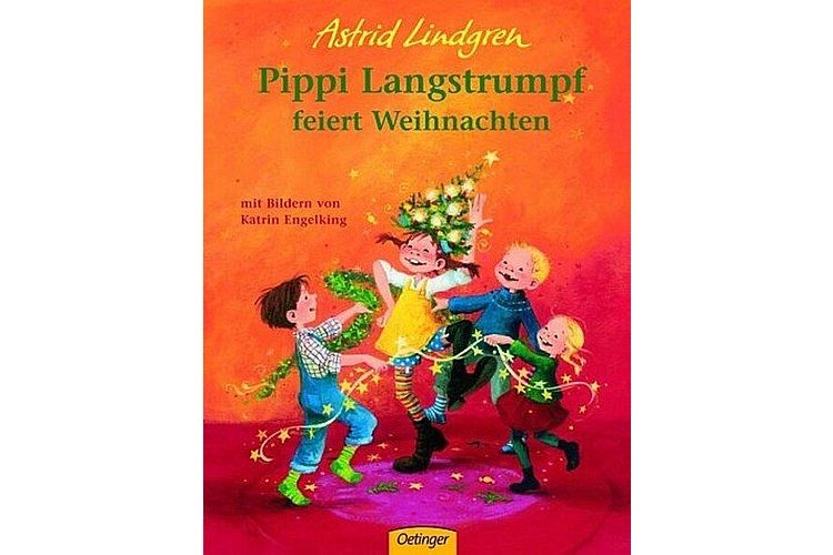 Astrid Lindgren : Pippi Langstrumpf fête Noël. Oetinger, 2004. 24 pages, env. 18 francs. Recommandation d'âge : 3-6 ans