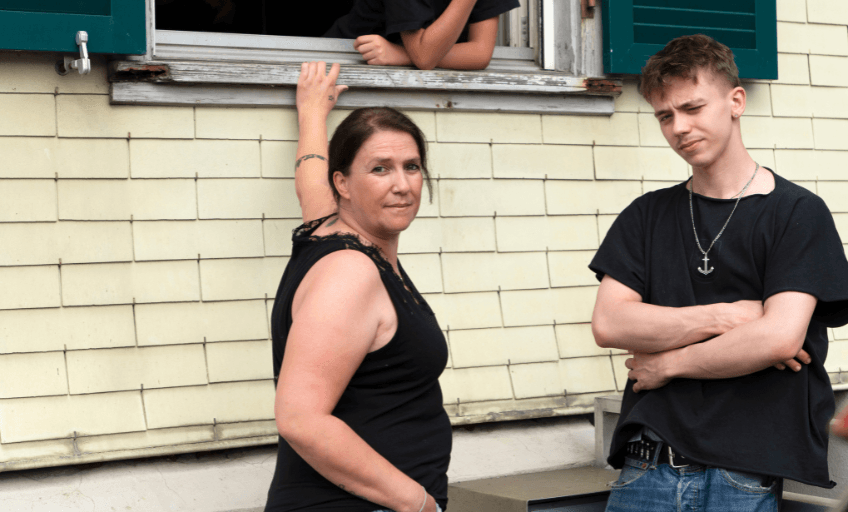 Pubertät: Tamara und ihr Sohn Renato