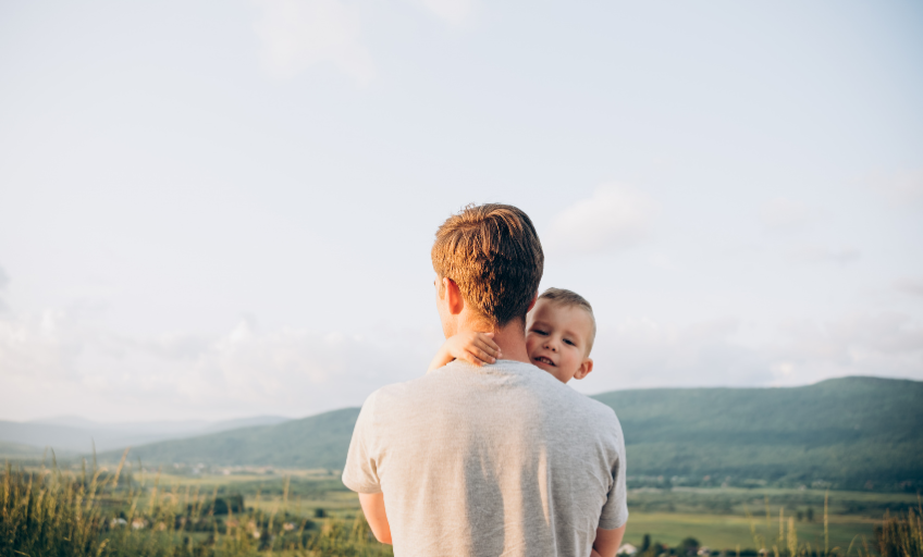 Separation: A father and his son