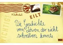 Martin Baltscheit: Die Geschichte vom Löwen, der nicht schreiben konnte. Beltz Verlag 2014, 40 Seiten, ca. 20 Fr. Den Löwen stört es nicht, dass er nicht schreiben kann. Schliesslich kann er brüllen und die Zähne zeigen. Das reicht ihm. Erst als er einer lesenden Löwin begegnet und sich in sie verliebt, kommt er ins Grübeln, denn «eine Löwin, die liest, ist eine Dame. Und einer Dame schreibt man Briefe. Bevor man sie küsst.»