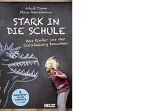 Adolf Timm und Klaus Hurrelmann: Stark in die Schule. Was Kinder vor der Einschulung brauchen.Beltz Verlag 2015, 223 Seiten, ca. 21 Fr.Hier werden Eltern durch neun Kompetenzen geführt, die ein Kind erwerben sollte, um die Schule erfolgreich und glücklich zu meistern, darunter: Neugier, Selbstwertgefühl, Zielstrebigkeit, Freiheit, Resilienz. Das Autorenduo, zwei deutsche Jugendforscher, zeigt, dass es auf die richtige Balance ankommt, um grösser gewordene Erwartungen in Schule und Gesellschaft zu meistern.