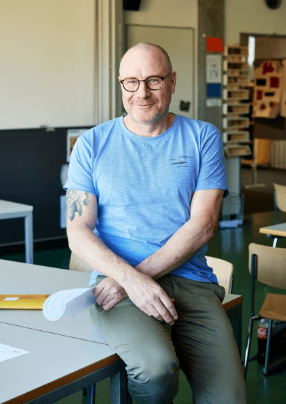 Glück als Schulfach: Lehrer Patrick Schmitt