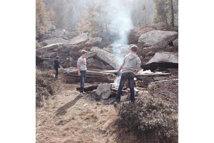 Childhood, reloaded : rien n'est plus agréable que de faire des grillades quelque part.