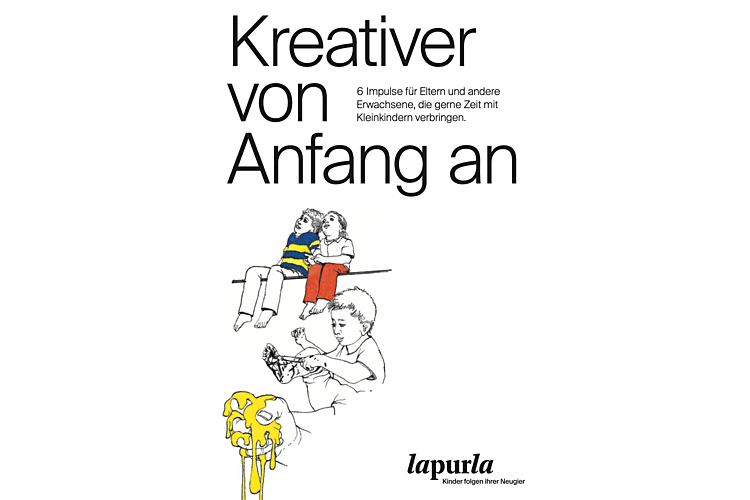Die Broschüre «Kreativer von Anfang an: 6 Impulse für Eltern und andere Erwachsene, die gerne Zeit mit Kleinkindern verbringen» kann hier in Deutsch, Englisch, Französisch und Italienisch kostenlos als PDF heruntergeladen oder als Druckerzeugnis bestellt werden.