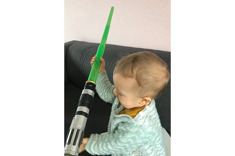 No one is too small to be a Jedi Knight. (Image: zVg / private)