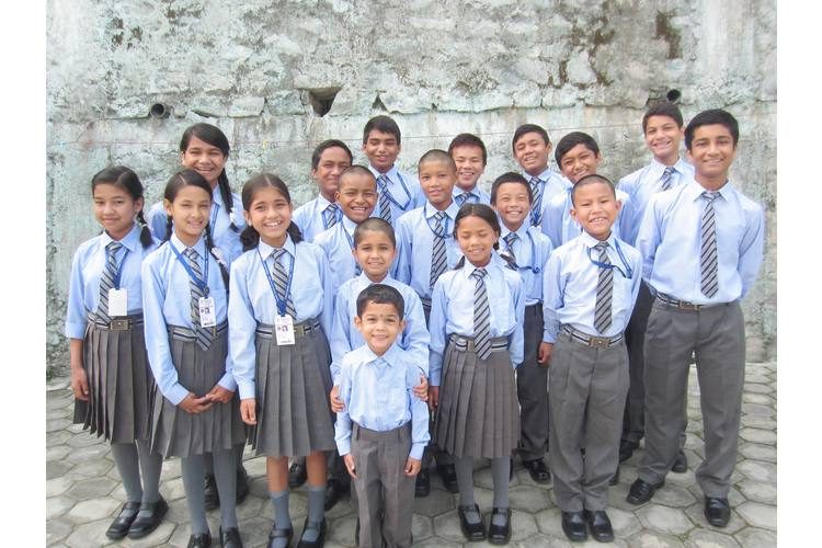 Others don't have as much as we do: Florian Blumer donates to Suren and Maddy Lama's children's home in Kathmandu