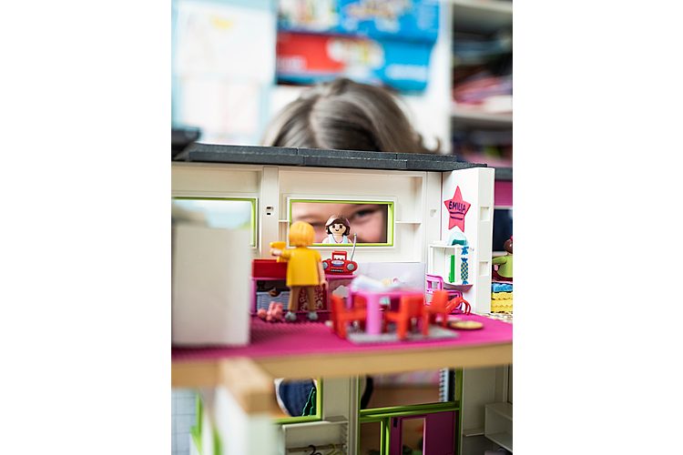 Maya, 9, creates little worlds based on Playmobil, which she animates into films. Read what Maya has to say here.
