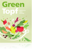 Greentopf. Vegetarisch, vegan, vielfältigKochbuch, 368 Seiten, farbig illustriert, gebunden. Schulverlag plus 2019, 38 Fr.Informationen zur Entstehungs­geschichte und zu Kursen: