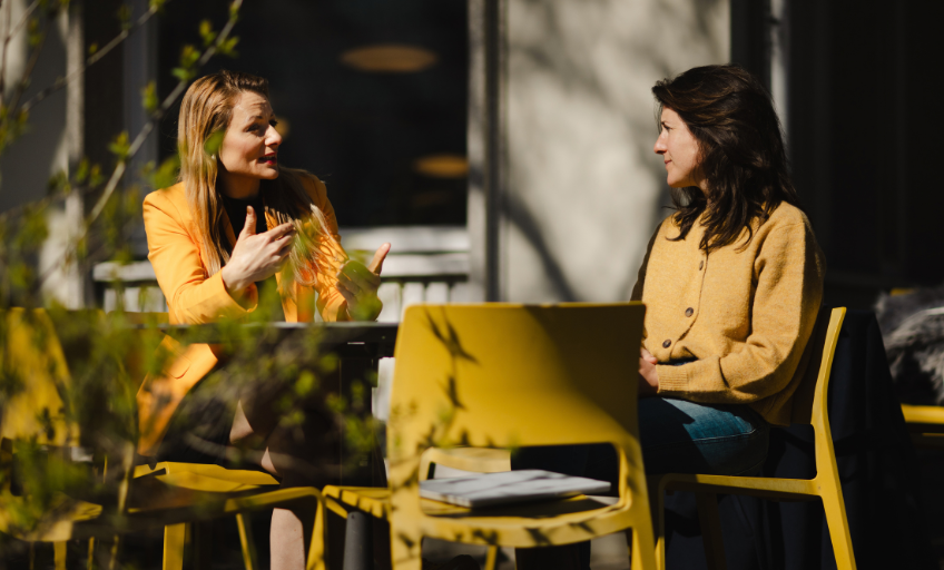 Barbara Studer in conversation with Fritz+Fränzi editor Virginia Nolan