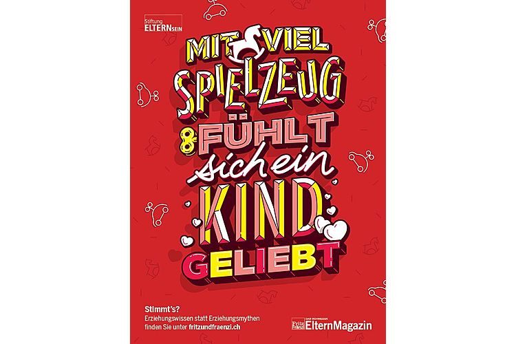 Mit viel Spielzeug fühlt sich ein Kind geliebt. Stimmt's?