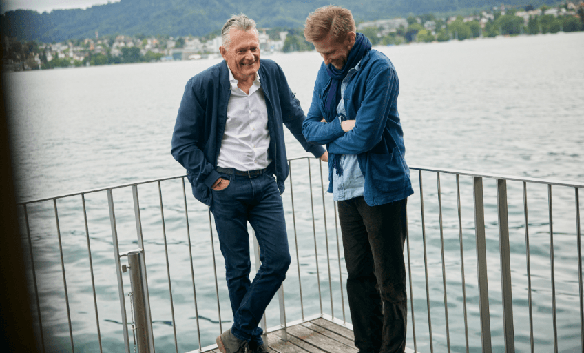 Nik Niethammer s'entretient avec Mikael Krogerus sur le rôle de parent