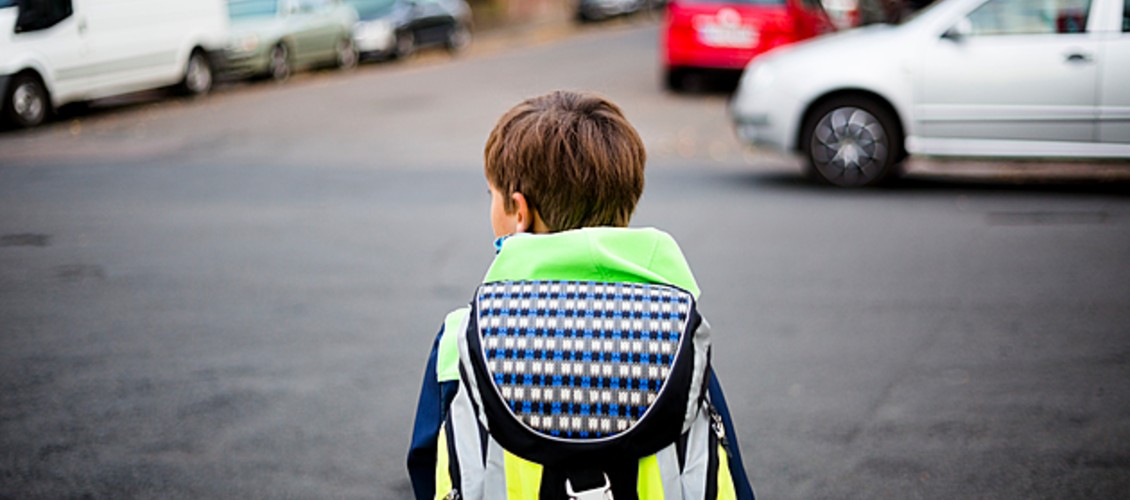 Soll man den Schulweg auch mit grösseren Kindern üben?