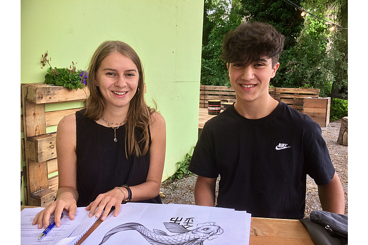 14825d4c80bd06bbbaf477e1e2e349b7.jpeg Céline und Gioele (Bild: zVg)
