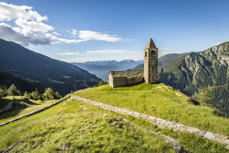 Schwelgen beim Ausblick von der einsamen Alpe San Romerio