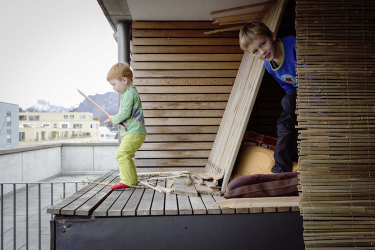 1/ 5 Die Familie Häller zog den Kindern zuliebe vom Land in eine Genossenschaftssiedlung in Luzern.