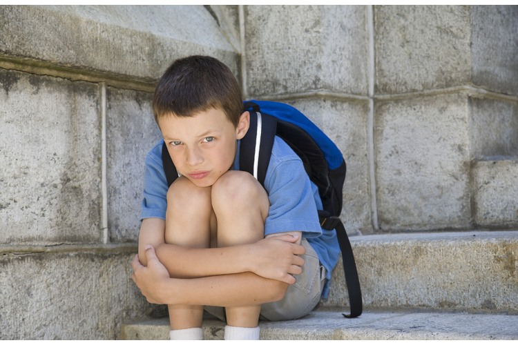 Jedes zweite Kind empfindet die Schule gelegentlich als bedrohlich. Akute Schulangst betrifft aber nur etwa 10 Prozent aller Kinder. Bild: iStockphoto