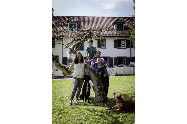 Die Patchwork-Familie Chantal Portenier/Fausto Cartillone in Uitikon ZH