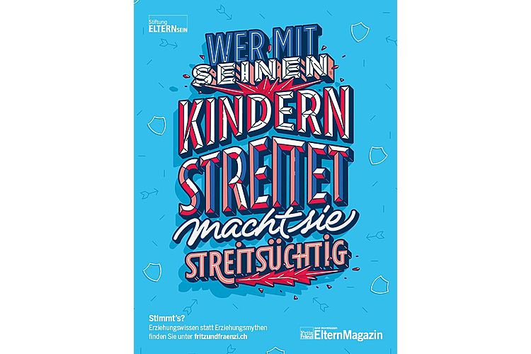 Wer mit seinen Kindern streitet, macht sie streitsüchtig. Stimmt's?