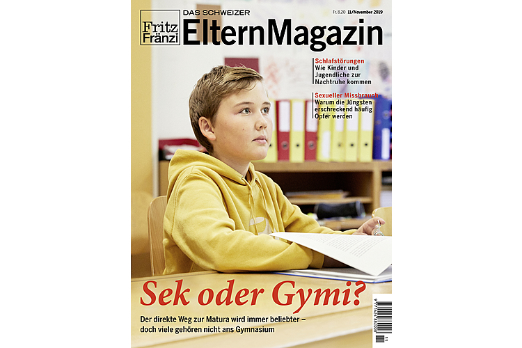 Sek oder Gymi: Was ist besser für mein Kind? Lesen Sie hier den Hauptartikel zum Dossier der Novemberausgabe oder bestellen Sie hier ein Einzelheft. 