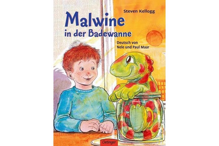 Steven Kellog: Malwine in der Badewanne. Oetinger, 1979, 32 Seiten, ca. 17 Fr. 