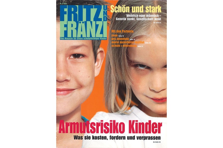 Als alles begannt: die erste Ausgabe von Fritz+Fränzi vor 16 Jahren. 