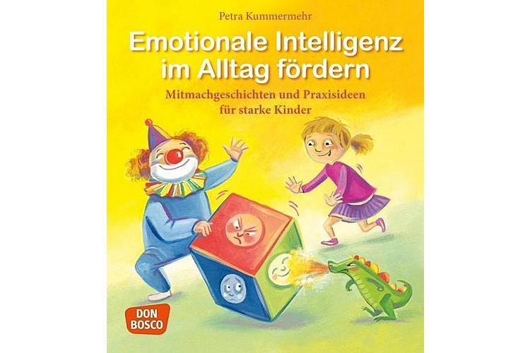 Petra Kummermehr: Emotionale Intelligenz im Alltag fördern. Mitmachgeschichten und Praxisideen für starke Kinder, Don Bosco 2017, 84 Seiten, ca. 25 Fr.Im Anschluss an die ausgewählten Erzähltexte zu Themen wie Kooperation, Wut oder Empathie gibt es dazu passende Rollenspiele und Impulsfragen für ein Gespräch mit Kindern ab dem Kindergartenalter.