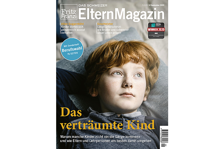 Platz 3Ausgabe 9: Das verträumte Kind (Lesen Sie hier das Online-Dossier zum Thema verträumte Kinder)