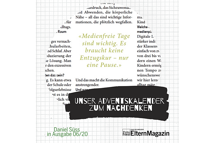 8. Dezember 2020:Das ganze Interview zum Nachlesen: «Die Reduzierung der Medienzeit ist nicht die Lösung»