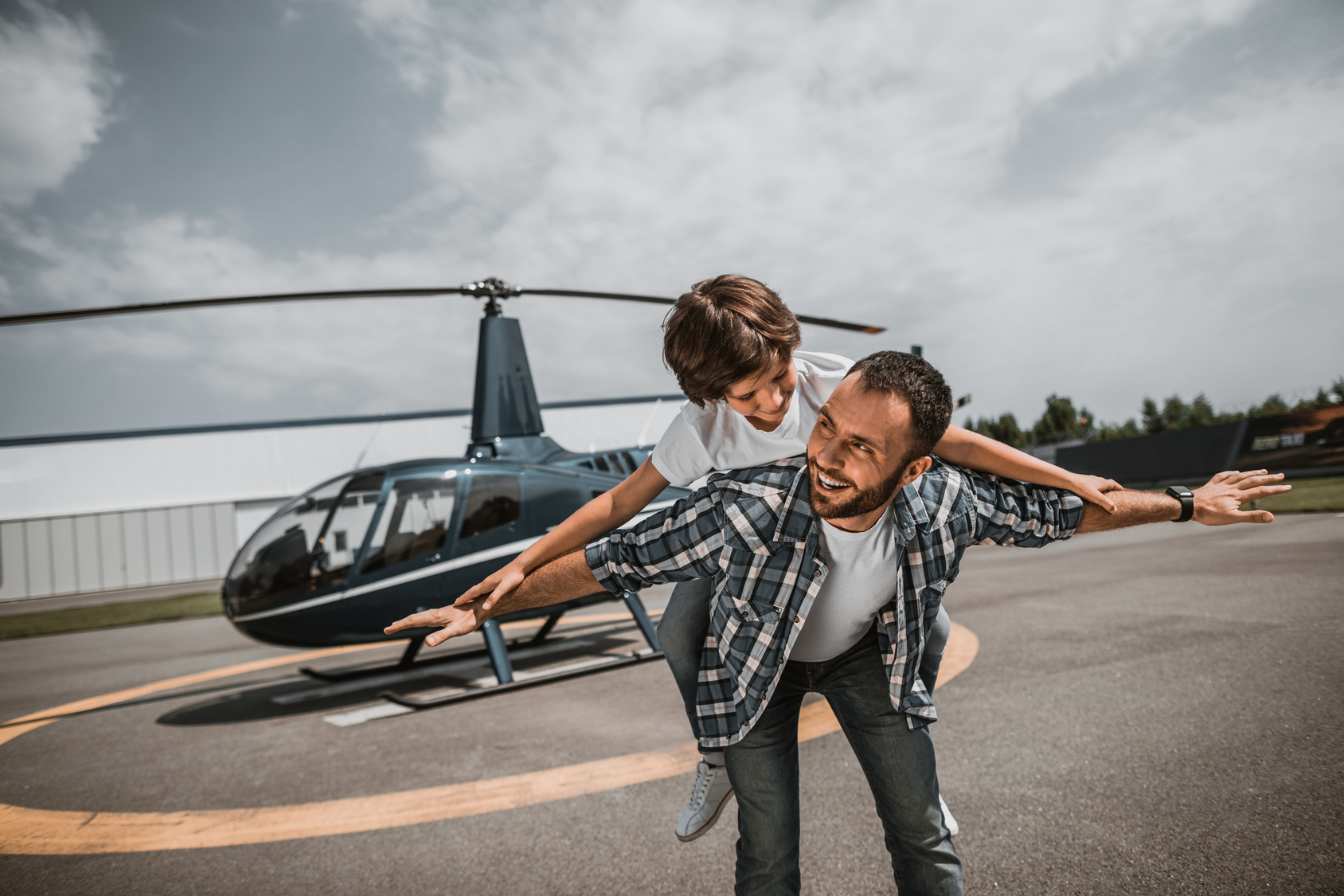 Helikopter Eltern der Selbsttest