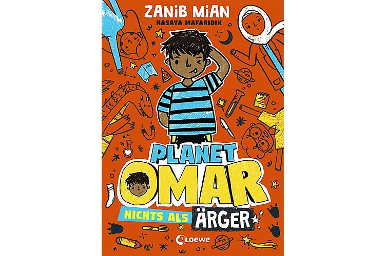 Zanib Mian: Planet Omar 1 - Nichts als Ärger. Loewe 2020, 224 Seiten, ca. 16 Fr.Ein ganz normaler Junge mit ganz normalen Problemen und zu viel Fantasie – das ist der humorvolle Auftakt einer Kinderbuchreihe für Kinder ab 8 Jahren.