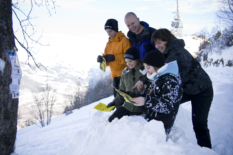 Auf der Schatzsuche erfahren Sie mehr über die Geschichte von Nendaz.