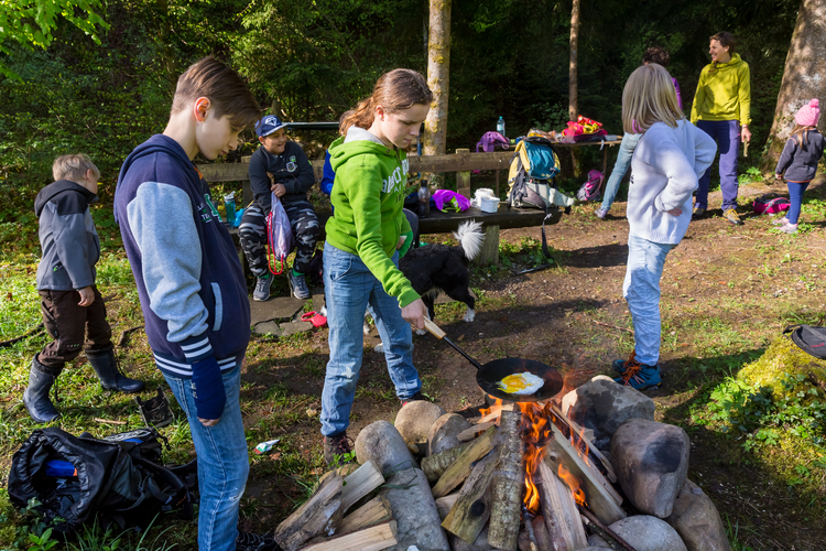 Time-out in der Natur: Das Angebot steht grundsätzlich allen Schülern offen.