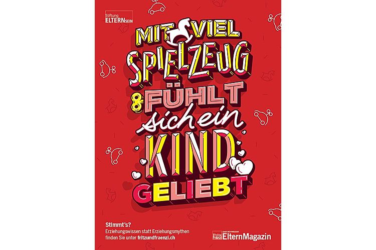 Mit viel Spielzeug fühlt sich ein Kind geliebt. Stimmt's?