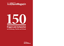 «150 Fragen – 150 Antworten zu Erziehung, Familie und Schule».Im 132 Seiten starken Ratgeber kommen 51 Expertinnen und Experten zu Wort.