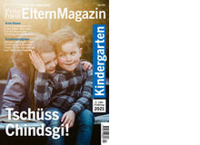 Tschüss Chindsgi!Dies ist das Magazin, das Sie den Kindern des zweiten Kindergartenjahrgangs verteilen können.