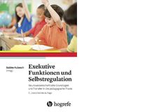 Sabine Kubesch (Hrsg.): Exekutive Funktionen und Selbstregulation. Neurowissenschaftliche Grundlagen und Transfer in die pädagogische Praxis. Hogrefe Verlag, 2016,416 Seiten, ca. 39 Fr.Der wissenschaftliche Band mit Bei- trägen renommierter Verhaltensforscher beschäftigt sich damit, inwieweit die exekutiven Funktionen eine Schlüsselrolle im sozialen Verhalten und Schulerfolg von Kindern spielen. Mit über 150 Praxisbeispielen zum Training exekutiver Funktionen und der Selbstregulationsfähigkeit.