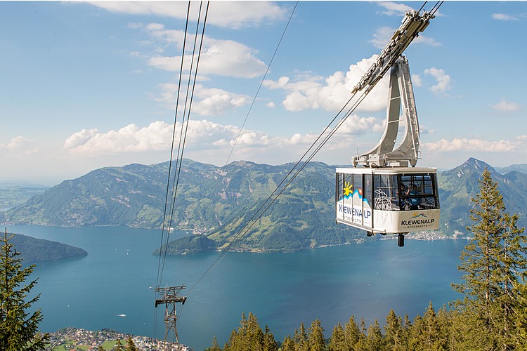 Die Region Klewenalp und der Vierwaldstättersee bietet atemberaubende Aussichten.