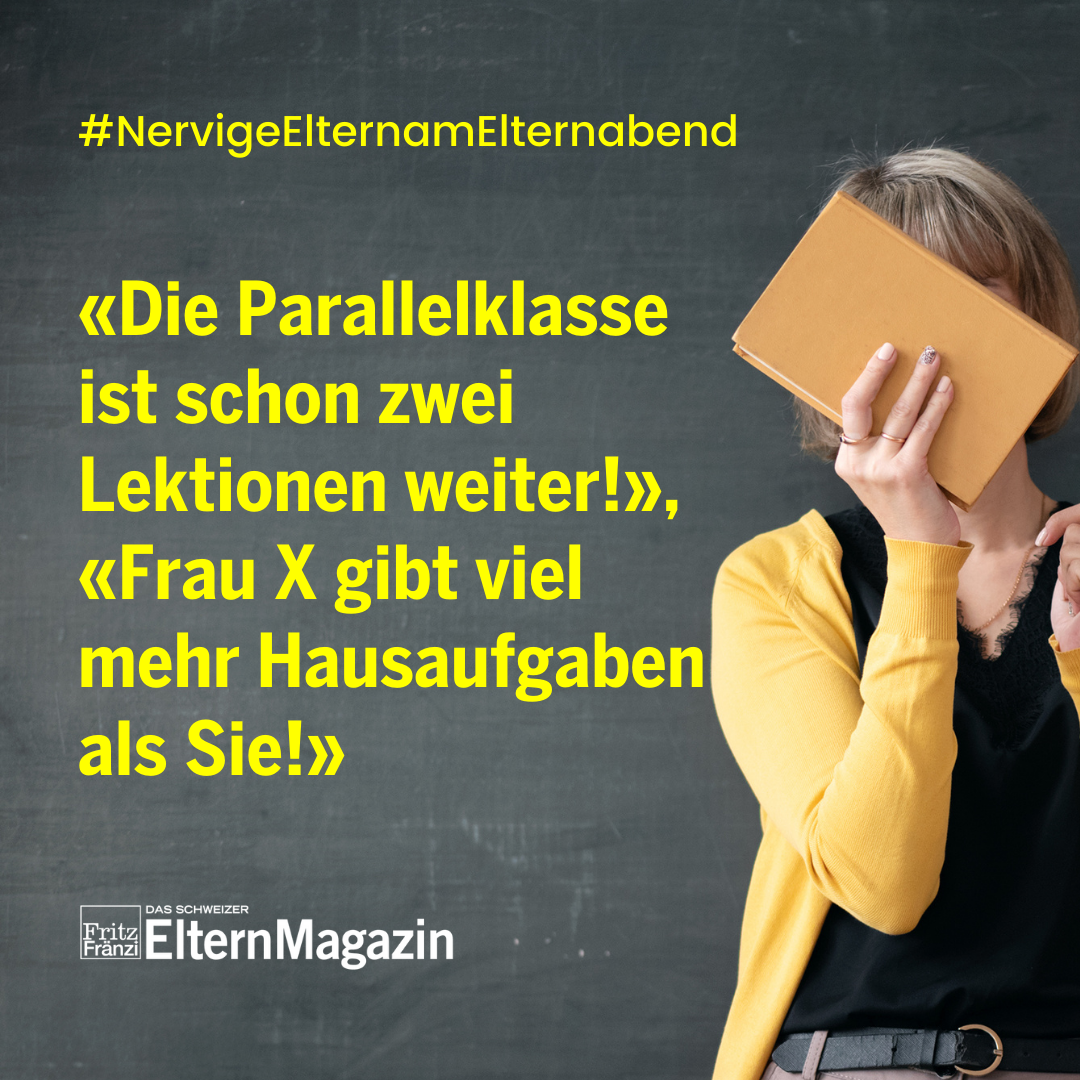 Nervige Elternsätze am Elternabend