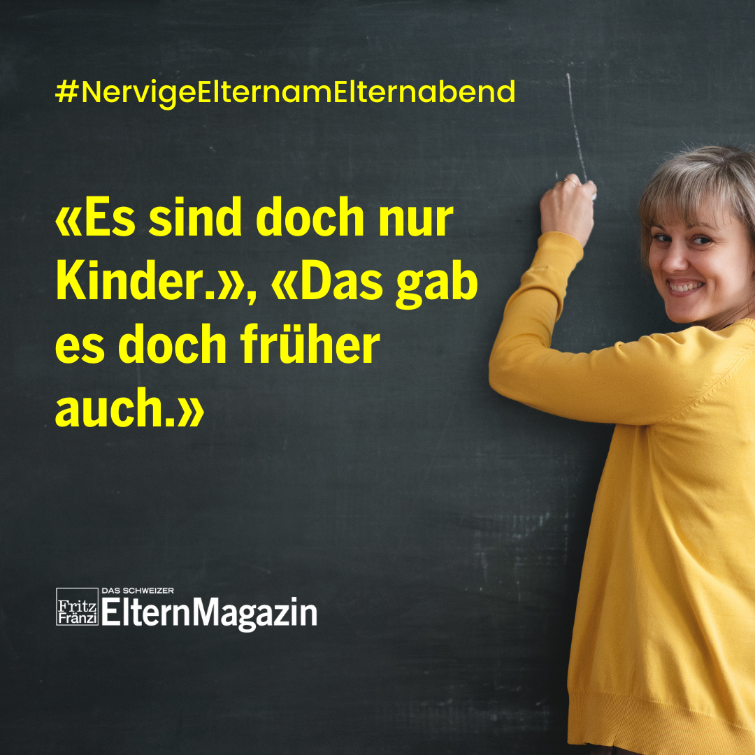 Nervige Elternsätze am Elternabend