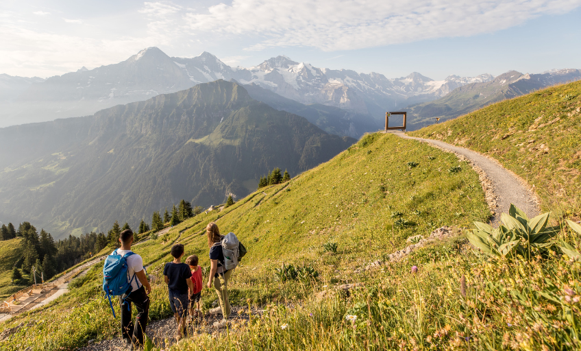 Tipps für Familienferien Berner Oberland wandern